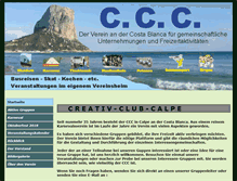 Tablet Screenshot of ccc-calpe.es